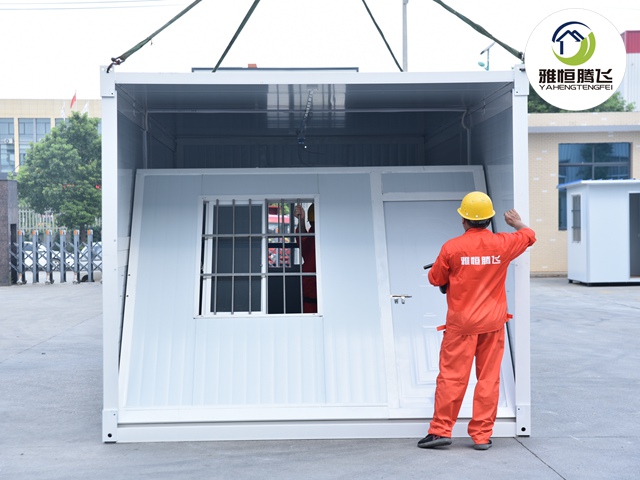 Folding container epidemic prevention